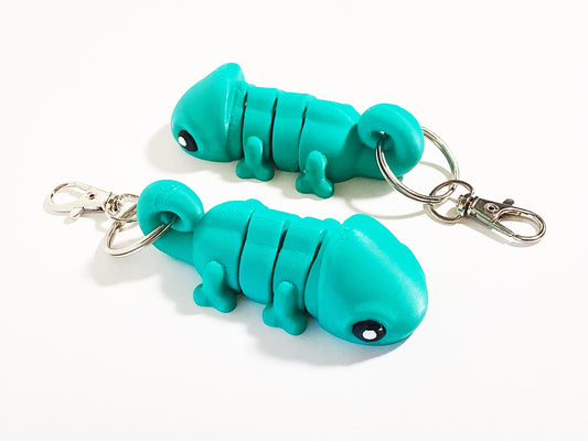 Flexi Chameleon Keychain