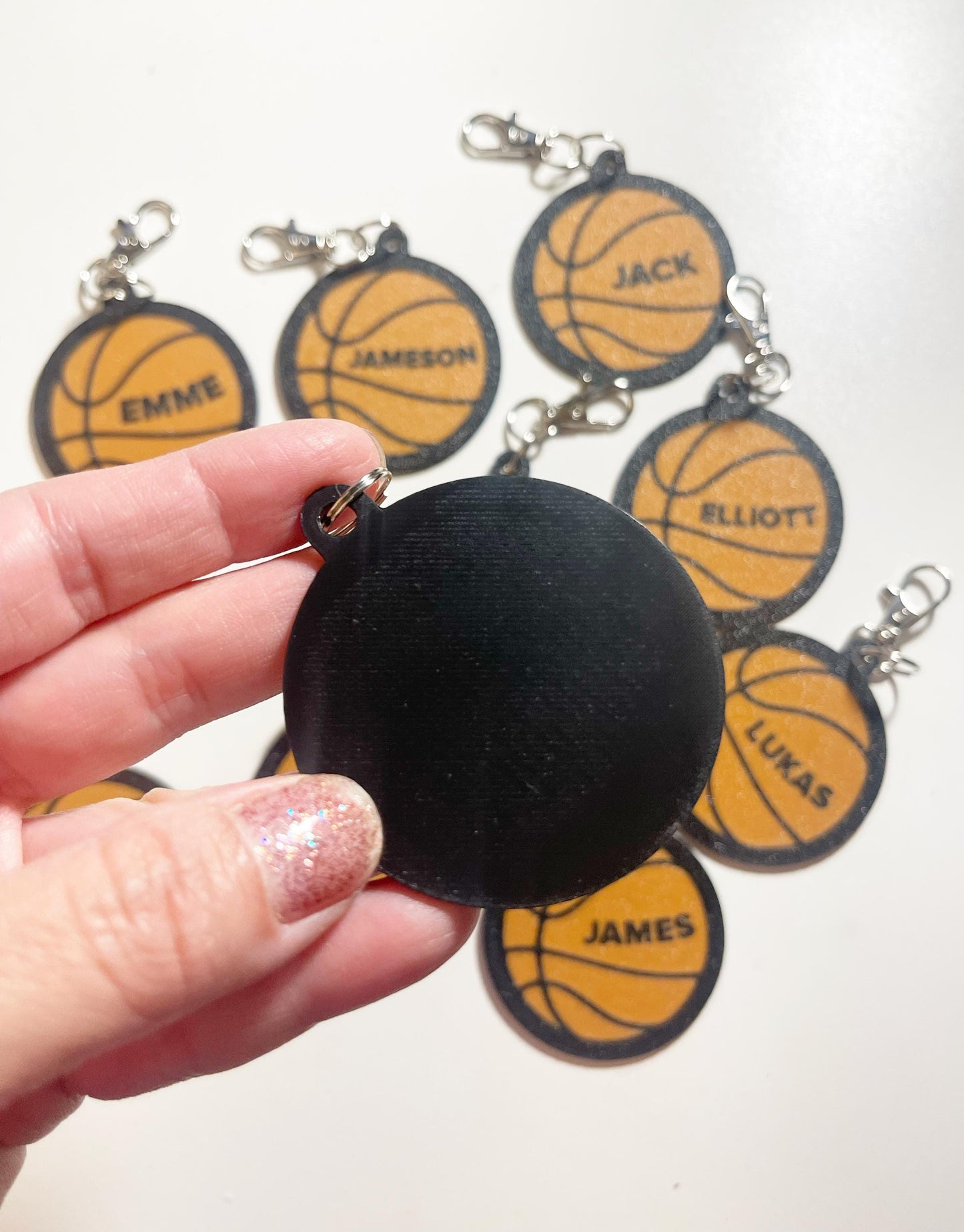Custom Basketball Keychain