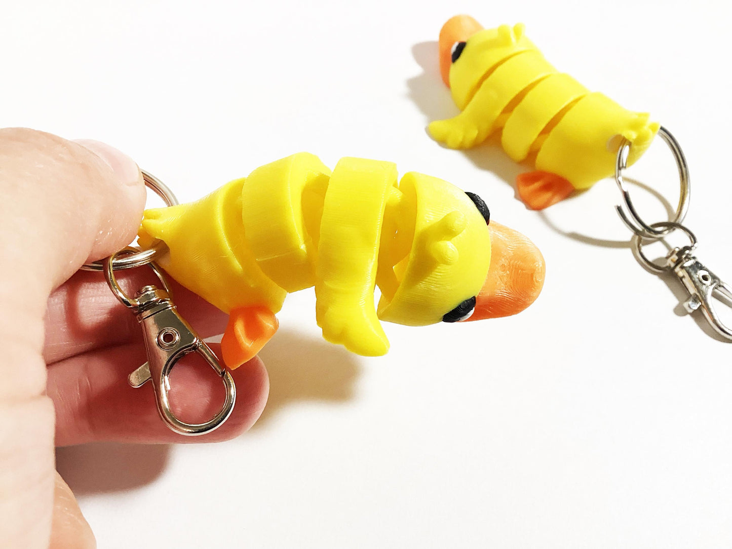 Flexi Duck Keychain