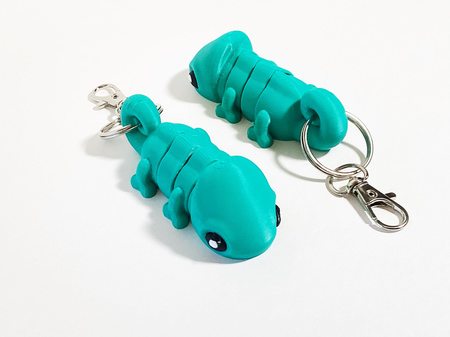 Flexi Chameleon Keychain