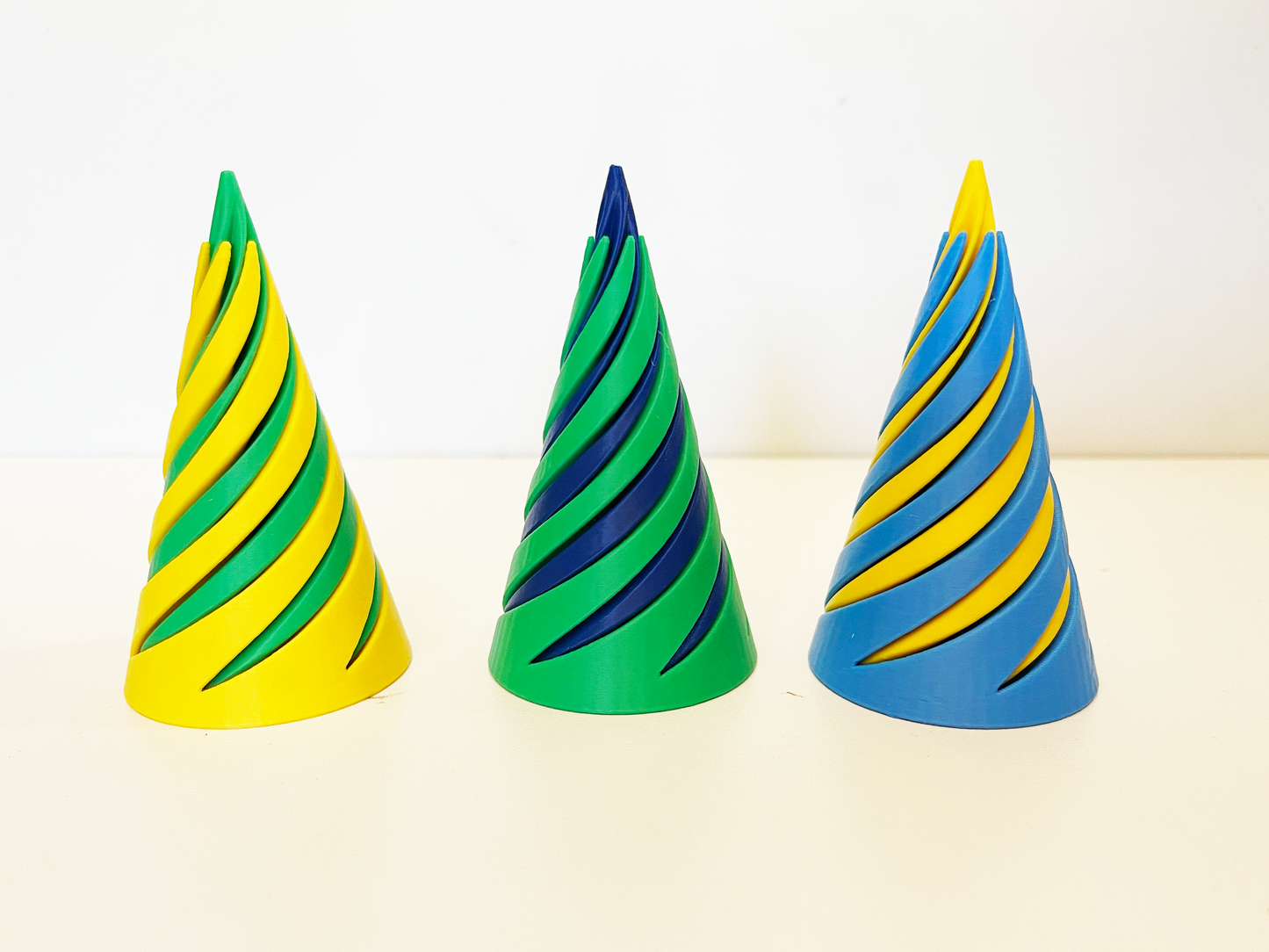 Impossible Cone-Spiral Fidget Toy