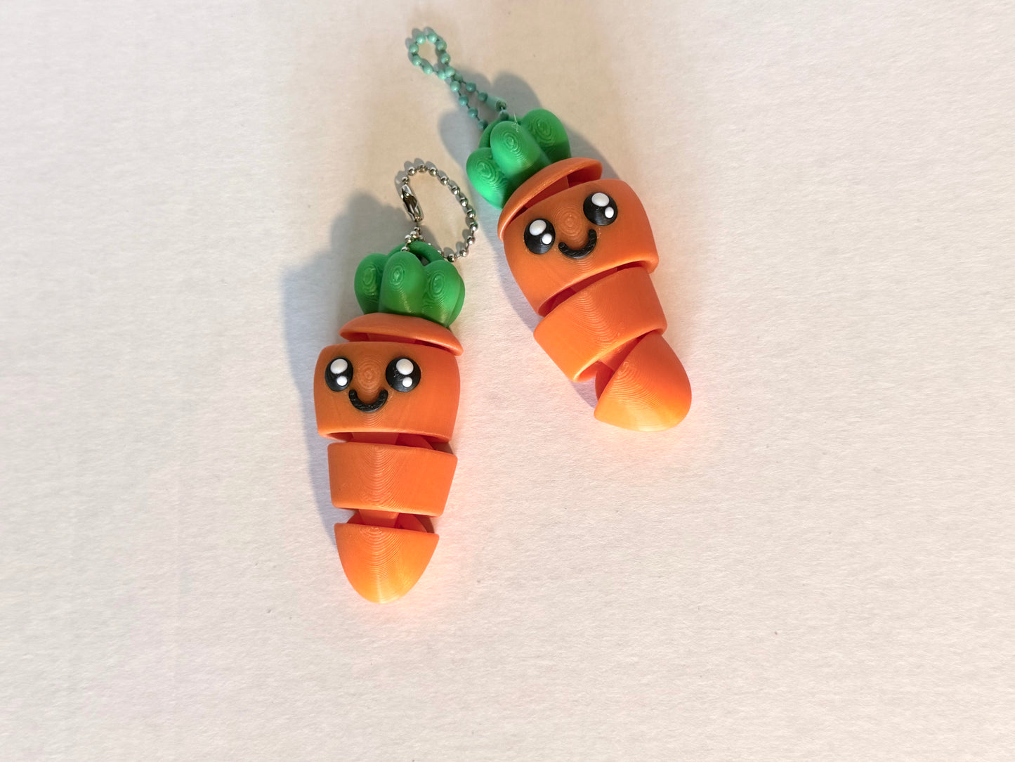 Flexi Carrot Keychain