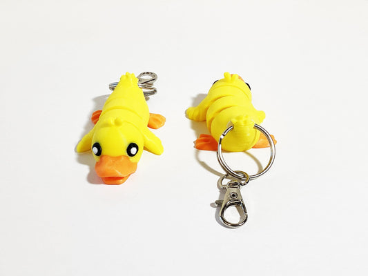 Flexi Duck Keychain