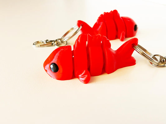 Flexi Fish Keychain
