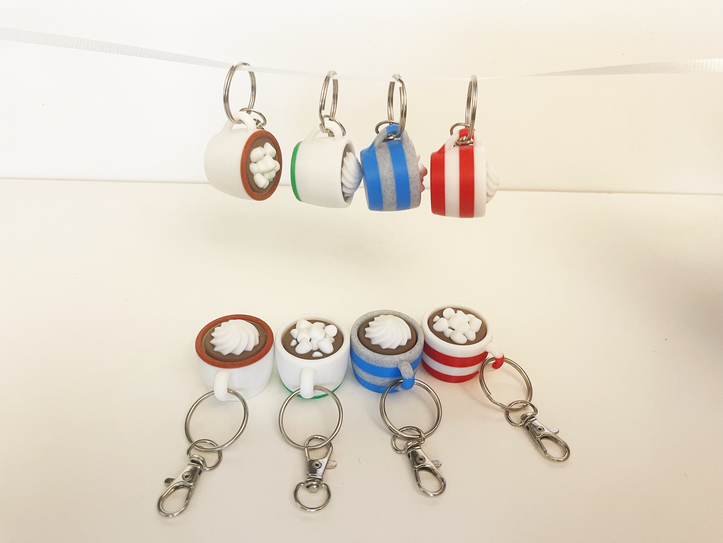 Coffee Clicker Keychain - Custom Color