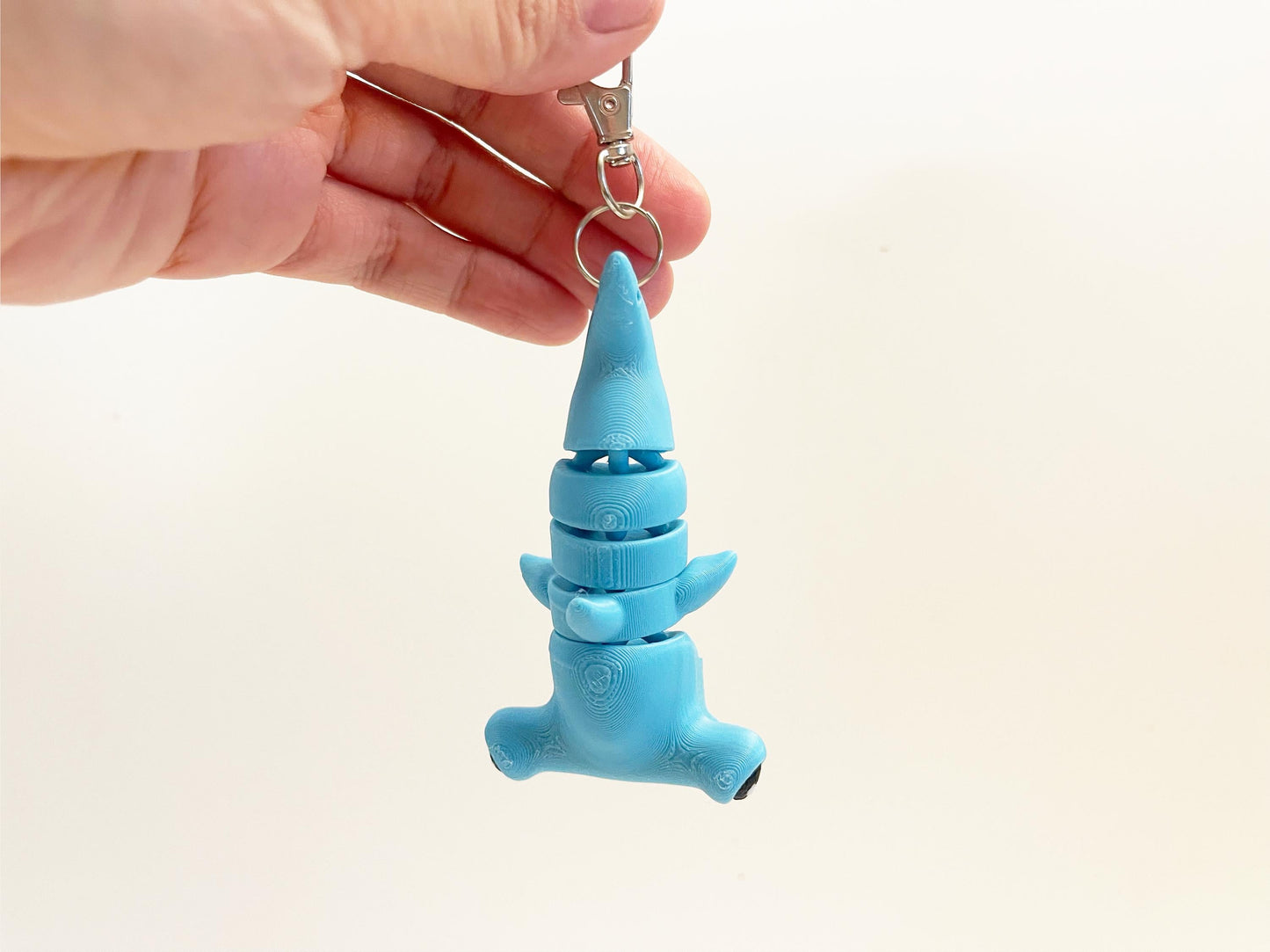 Flexi Hammerhead Shark Keychain