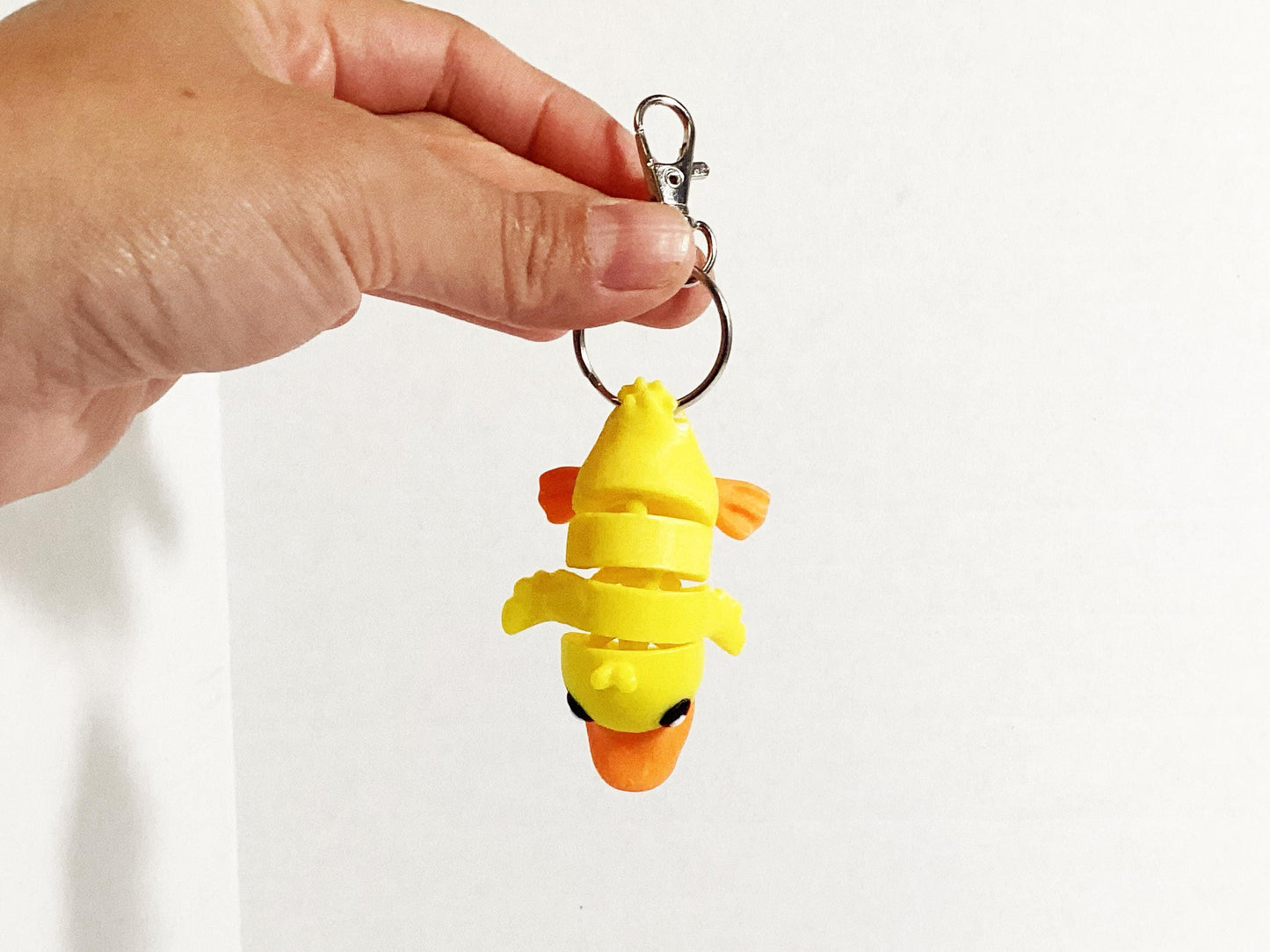 Flexi Duck Keychain