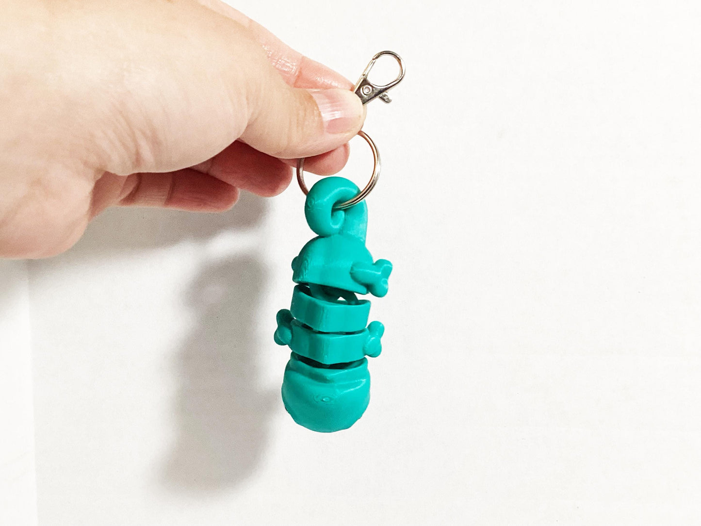 Flexi Chameleon Keychain