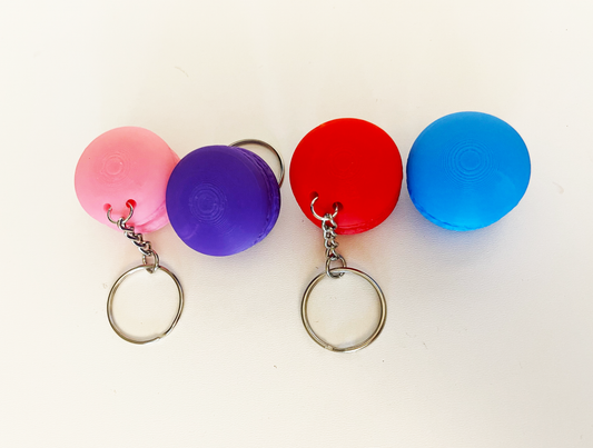 Macaron Clicker Fidget Keychain