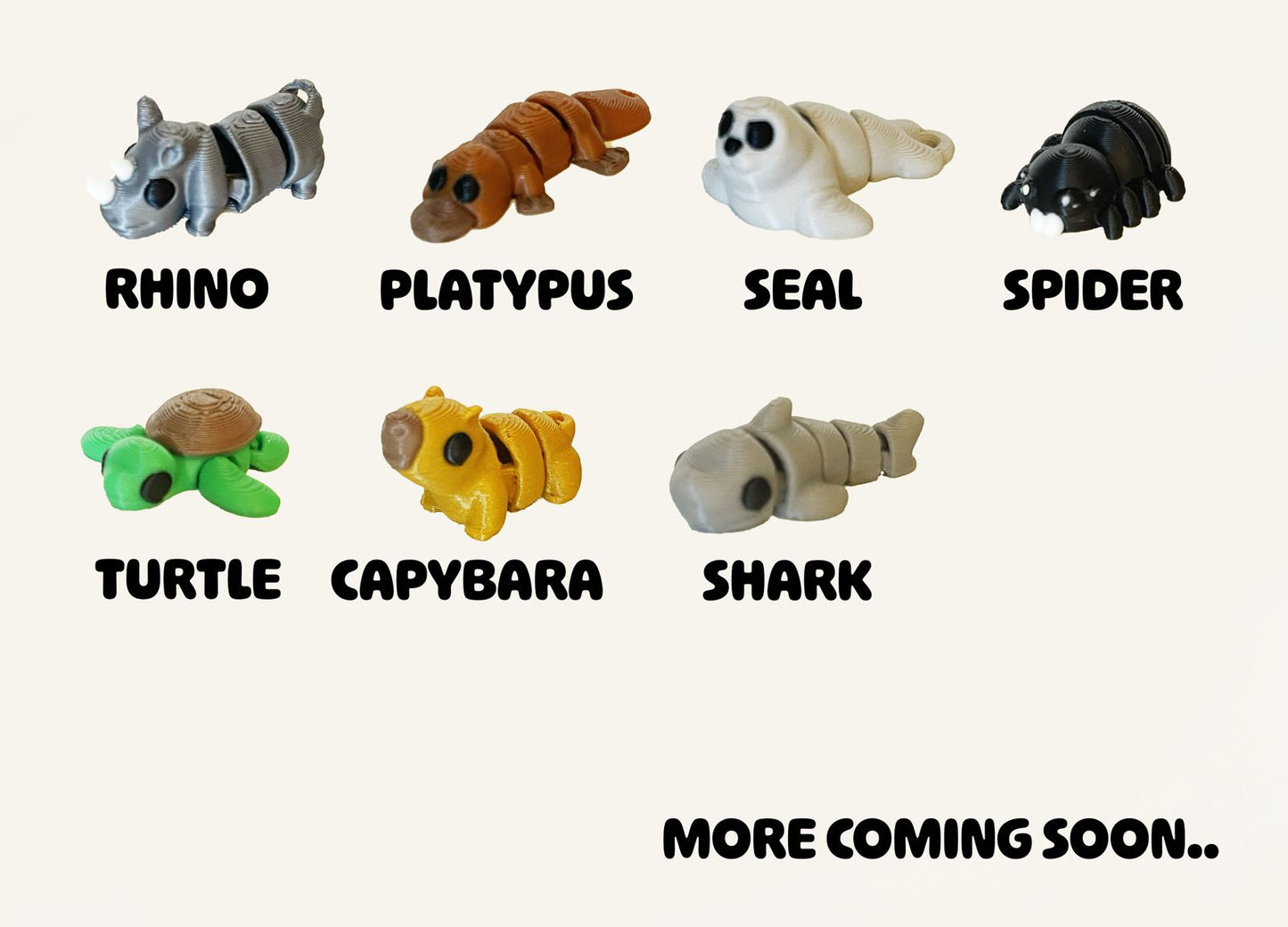 Flexi Animals Mini - 1 inch