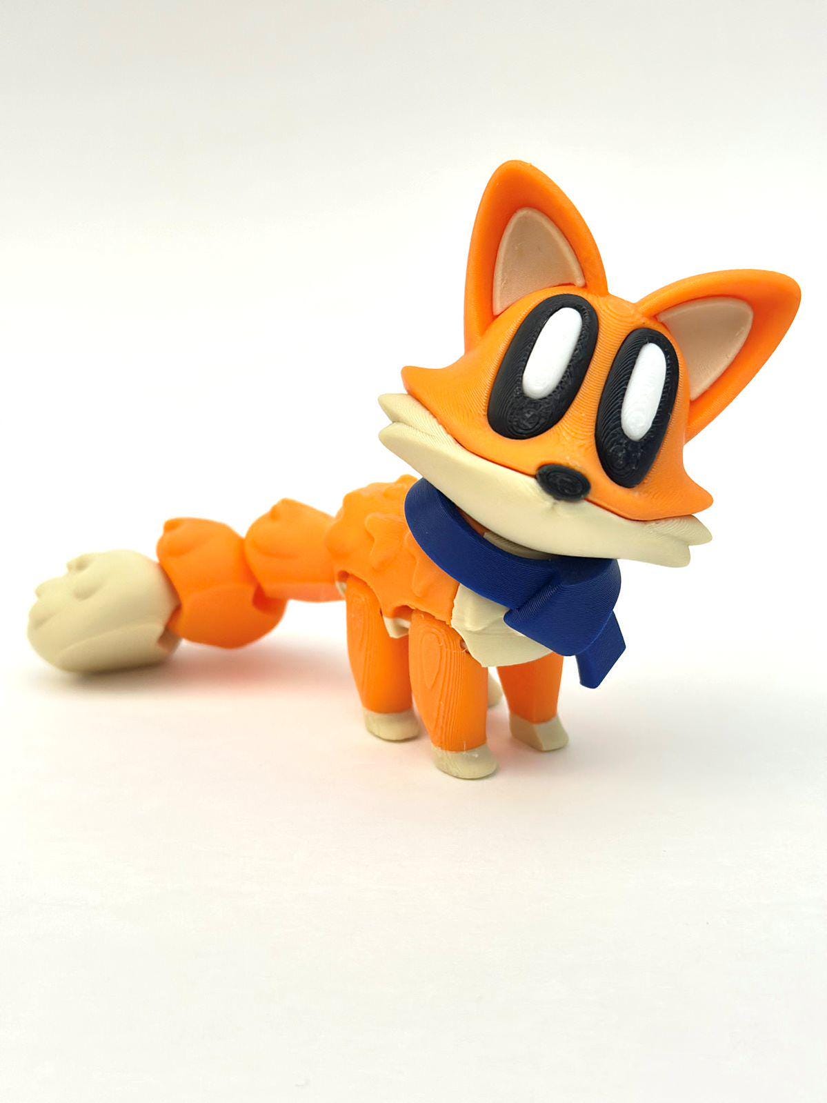 Fox With Scarf And Bandana