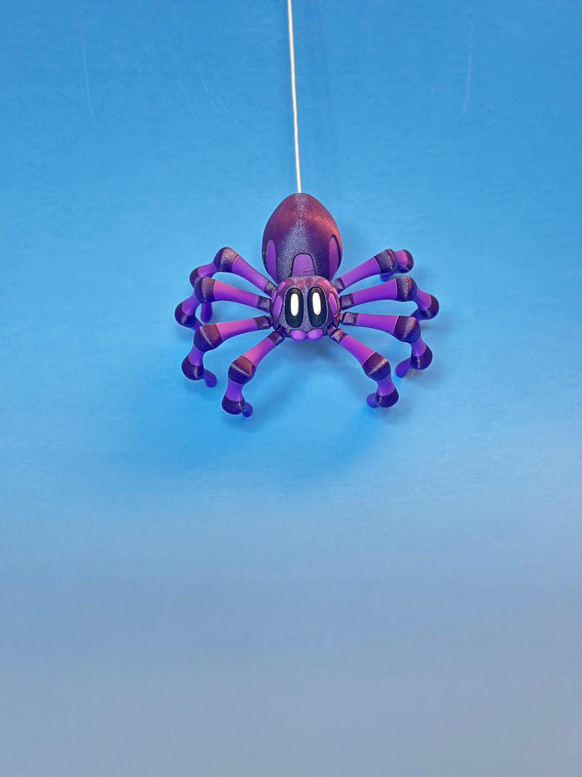 Spider With Retractable Silk Magnetic Web