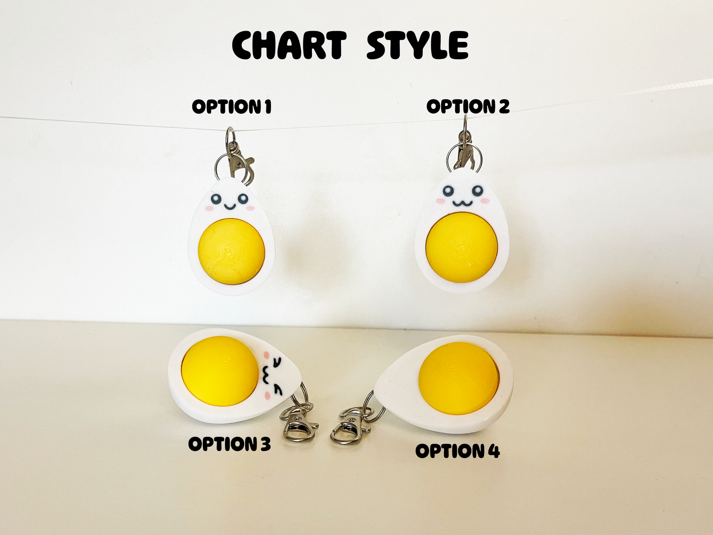 Egg Clicker Keychain