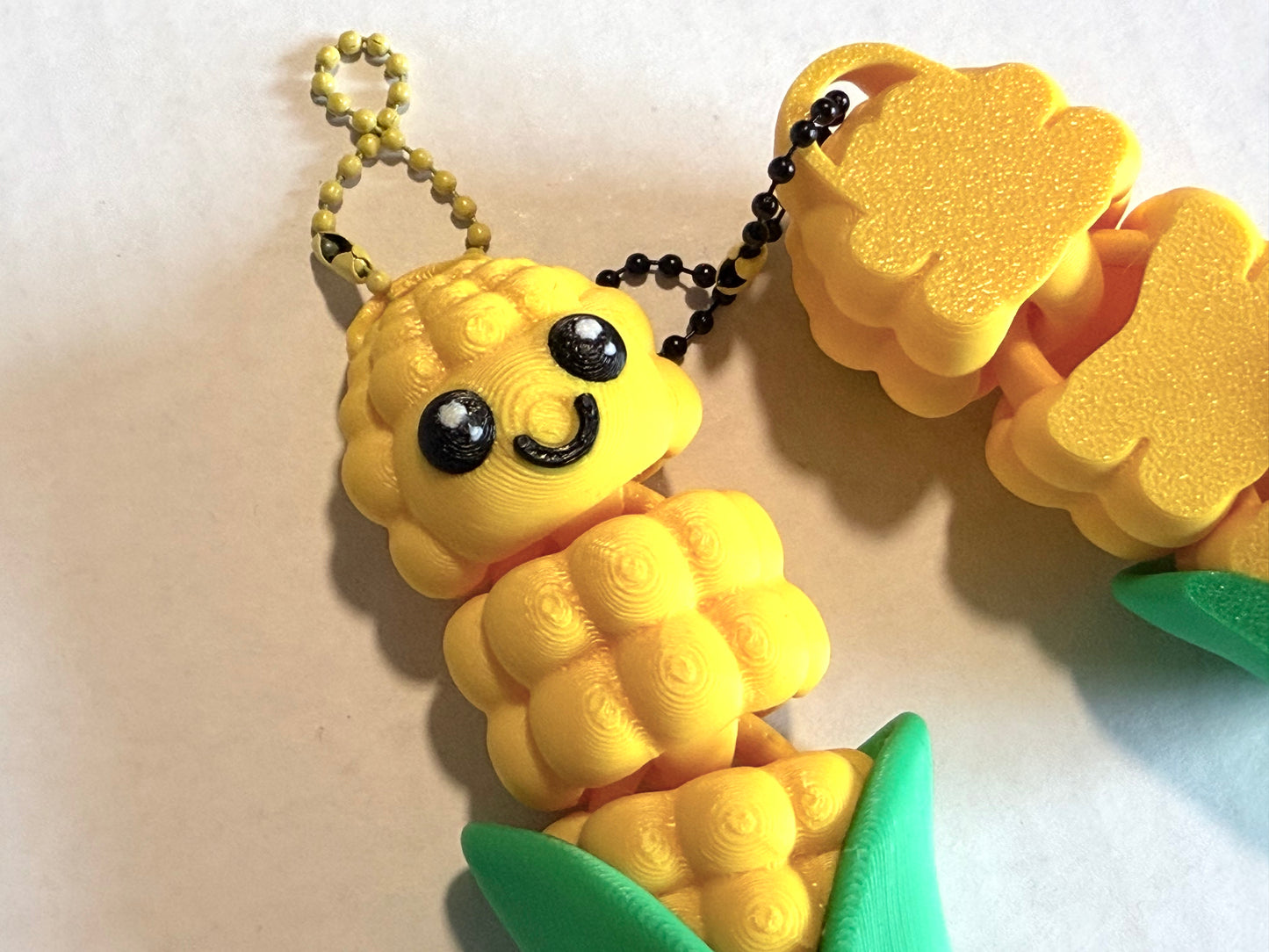 Flexi Corn Keychain