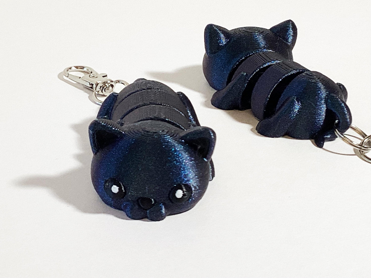 Flexi Cat Keychain