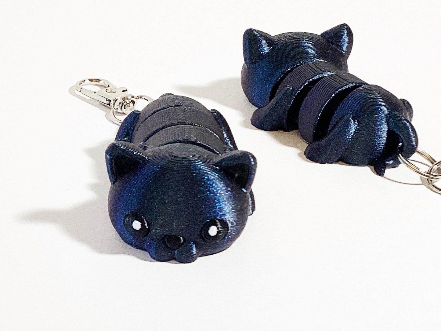 Flexi Cat Keychain