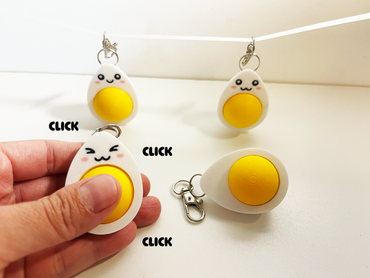 Egg Clicker Keychain